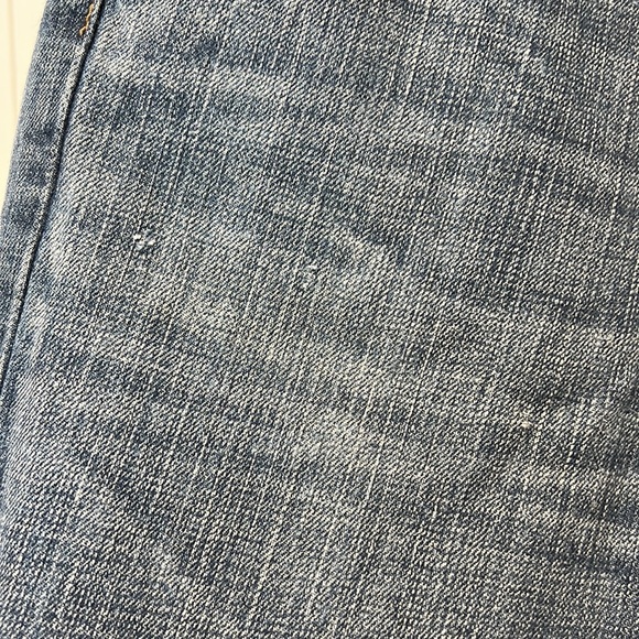 Levi’s 527 Straight Leg Denim Blue Jeans Fade Lines Tag Reads 30 X 30 - Picture 5 of 15